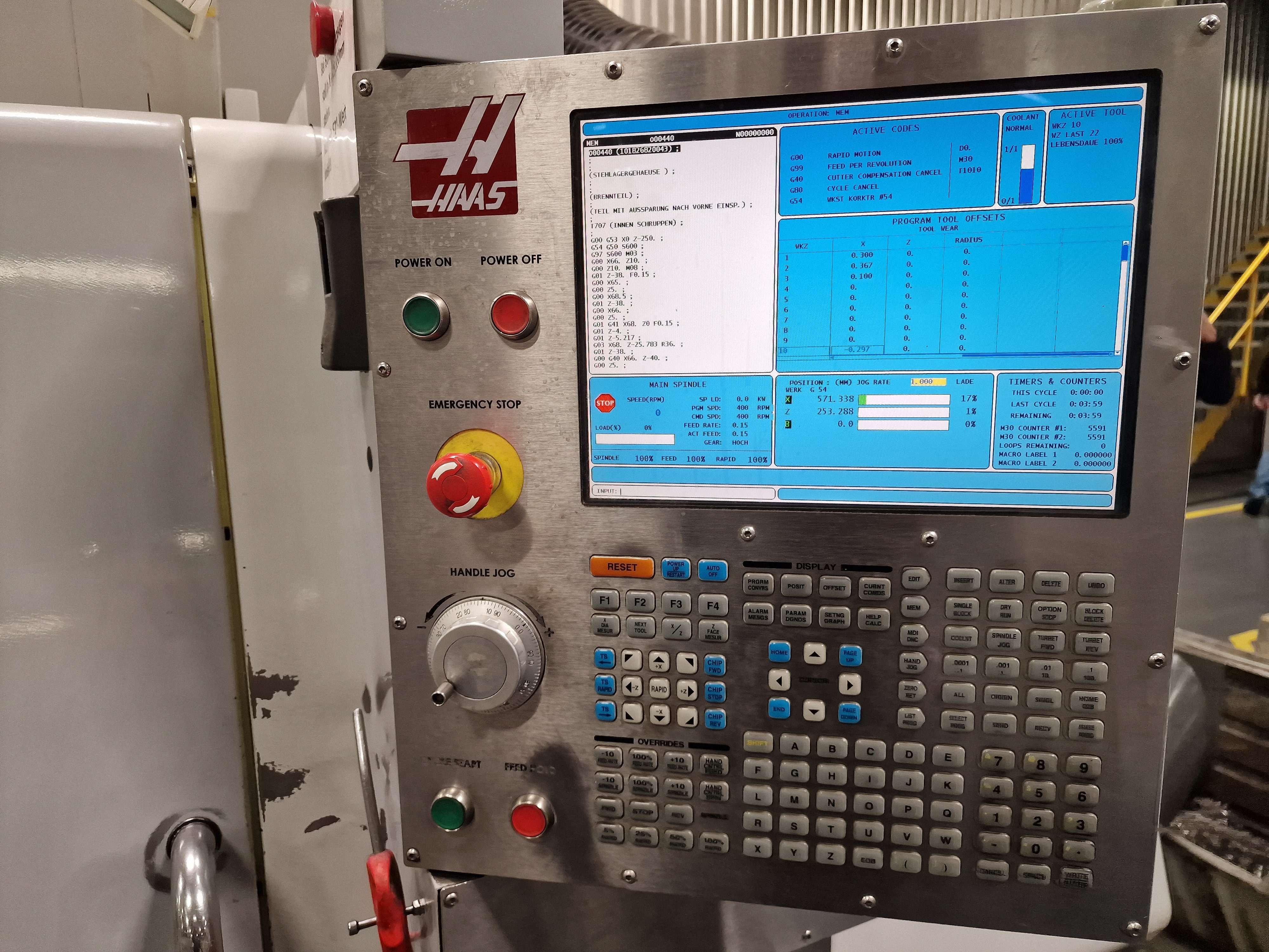 CNC Turning Machine Haas SL 30 TBHE photo on Industry-Pilot