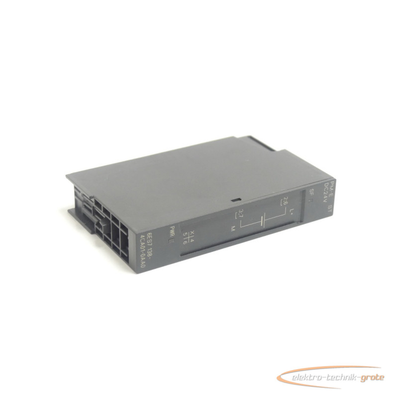  Siemens 6ES7138-4CA01-0AA0 Powermodul E-Stand 3 SN:C-HOP53183 Bilder auf Industry-Pilot