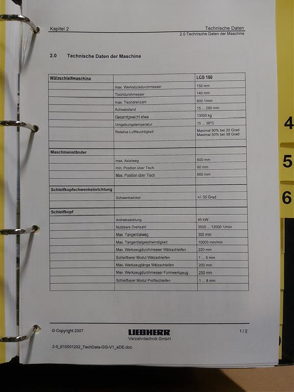  LIEBHERR LCS 150 الصورة على Industry-Pilot