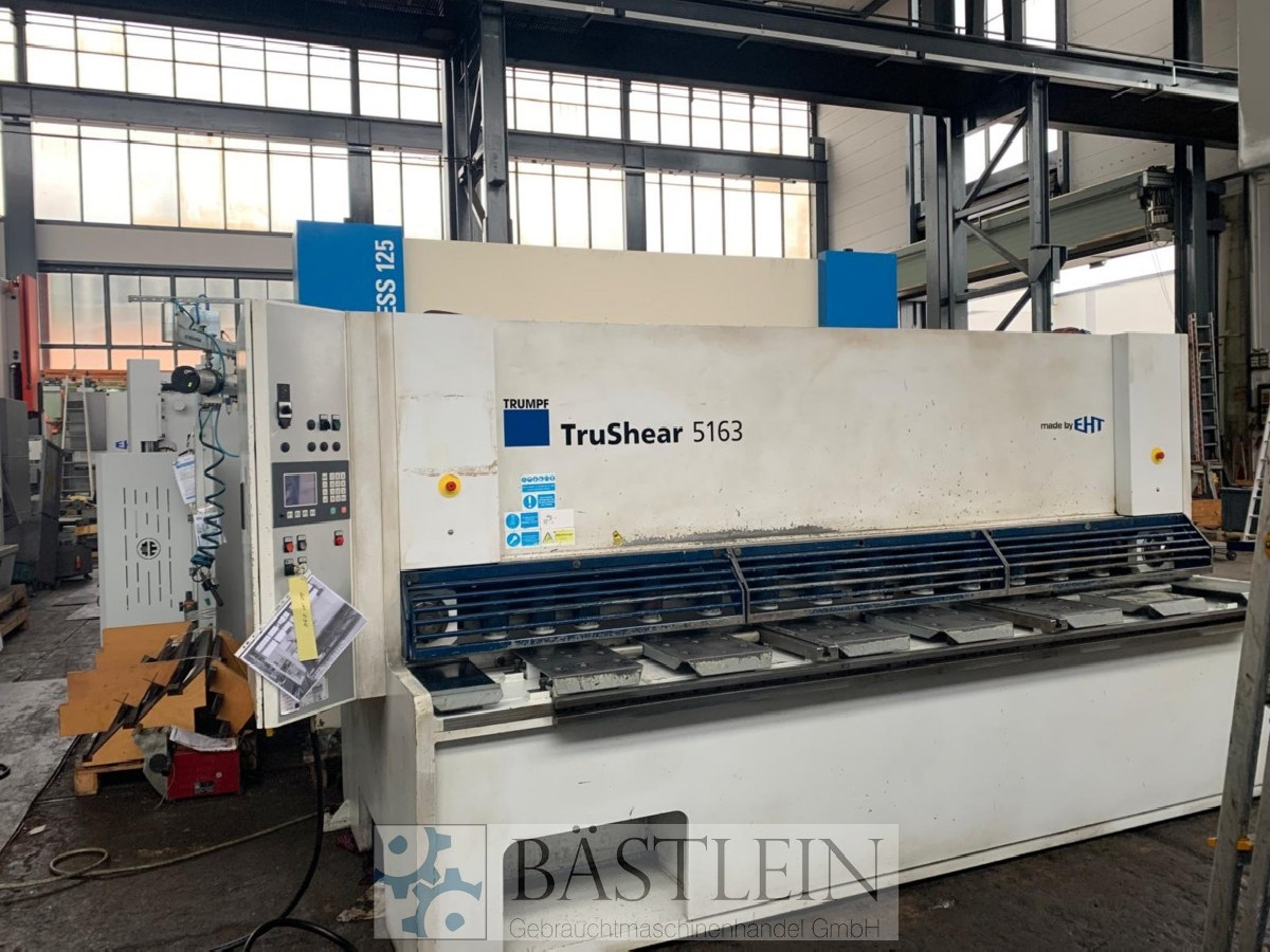 Hydraulic guillotine shear  TRUMPF TruShear 5163 photo on Industry-Pilot