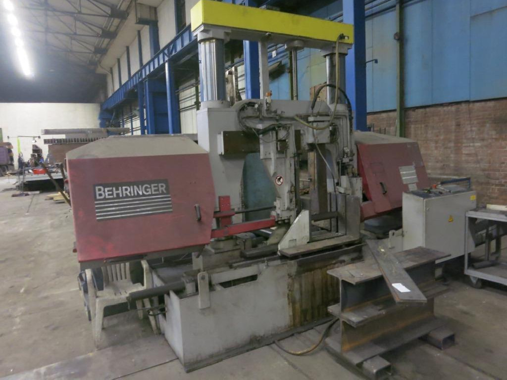 Bandsaw metal working machine - horizontal BEHRINGER HBP650 photo on Industry-Pilot