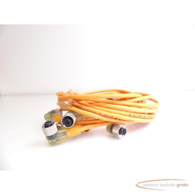 Cable Lumberg RST3 - RKWT/LEDA4-3-90/0.6 Kabel - Länge: 06m VPE: 7 St. - ungebr.! - photo on Industry-Pilot