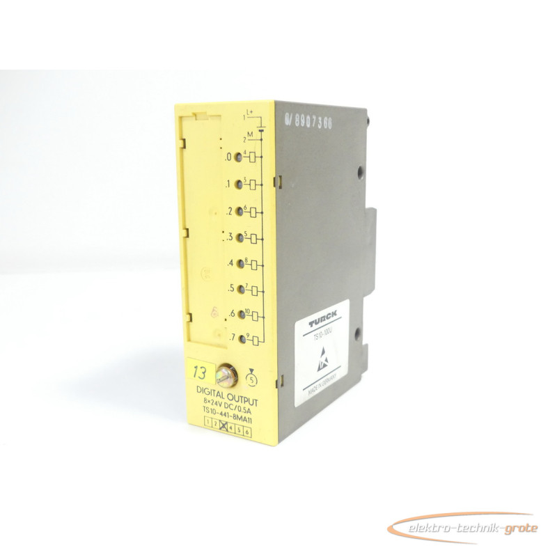  Turck TS10-100U Digital Output TS10-441-8MA11 Version 3 8x24V DC / 0.5A фото на Industry-Pilot