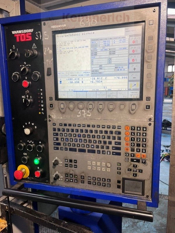 Горизонтально-расточной станок TOS-VARNSDORF WHQ 13 CNC фото на Industry-Pilot