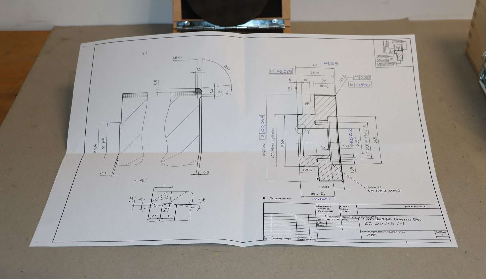  Dr Kaiser CNC Dressing Disc 107 55875 photo on Industry-Pilot