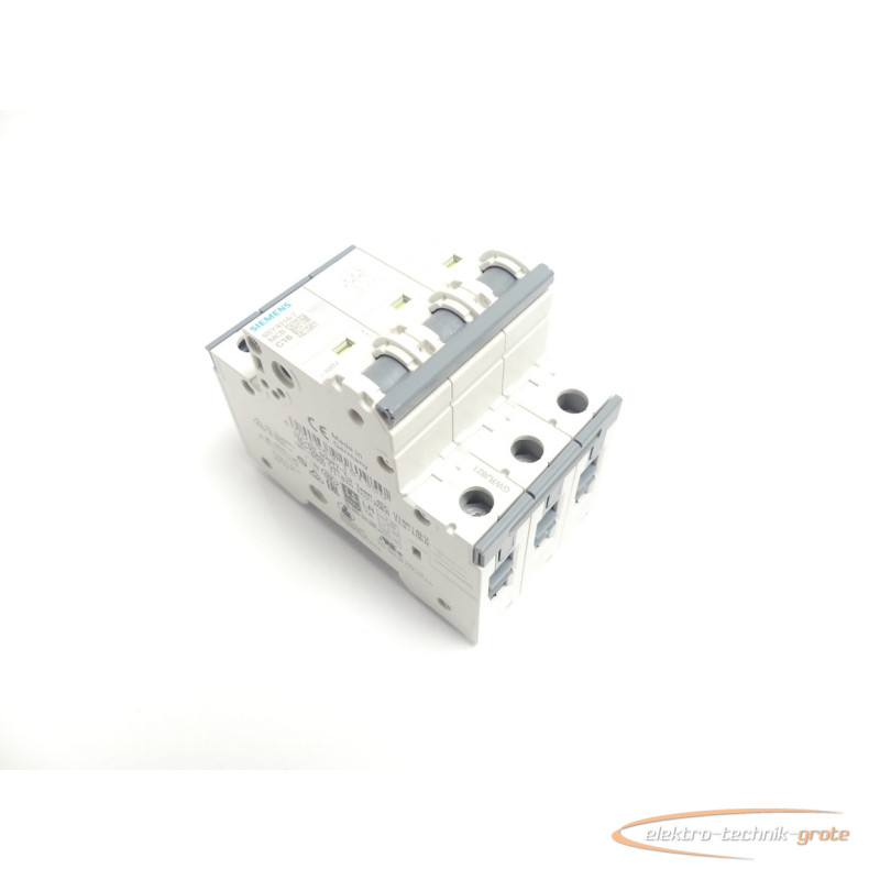 Miniature circuit breaker Siemens MCB C16 5SY4316-7 Leitungsschutzschalter ~ 400V photo on Industry-Pilot