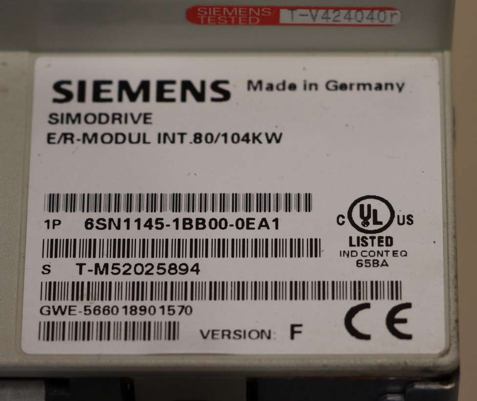  Siemens Simodrive E-R-Modul 6SN1145-1BB00-0EA1 الصورة على Industry-Pilot