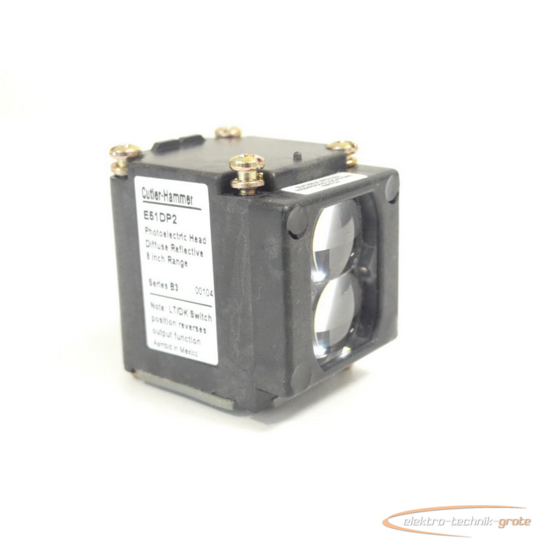 Sensor Cutler-Hammer E51DP2 Photoelektrischer Sensor Serie B3 ungebraucht photo on Industry-Pilot