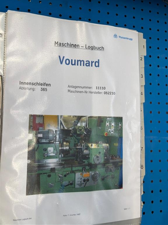 Internal Grinding Machine VOUMARD 5 S photo on Industry-Pilot