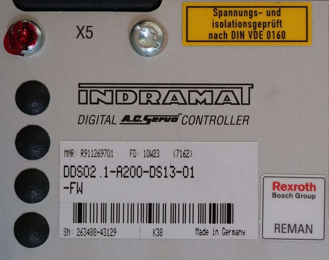 Rexroth Indramat Regelgerät HDS02.2-W040N-HS12-01-NW الصورة على Industry-Pilot