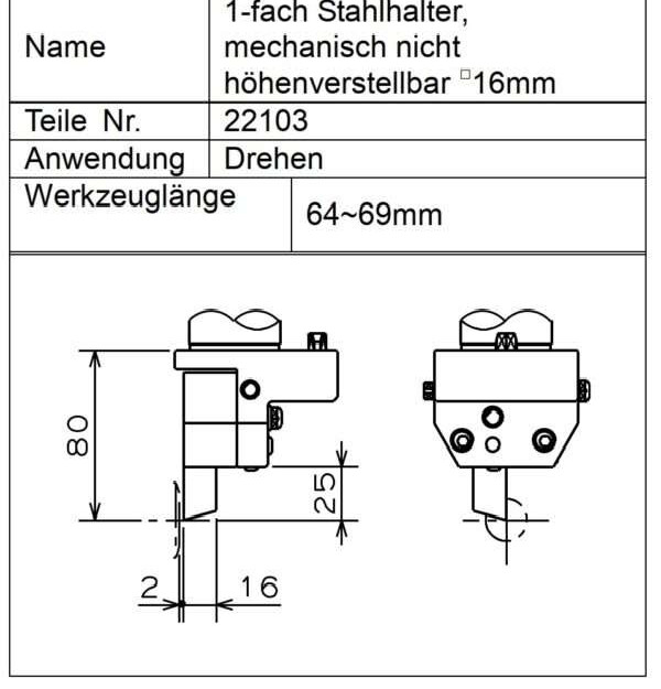 Toolholder STAR 221-03-00 photo on Industry-Pilot