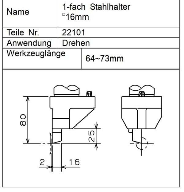 Toolholder STAR 221-01-00 photo on Industry-Pilot