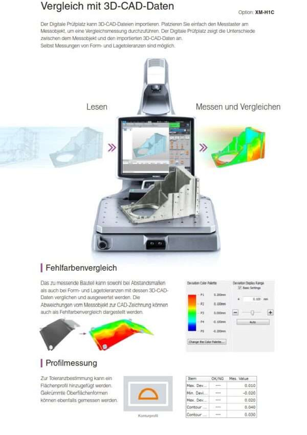 Système de mesure Keyence 3D Digi XM2018 Images sur Industry-Pilot