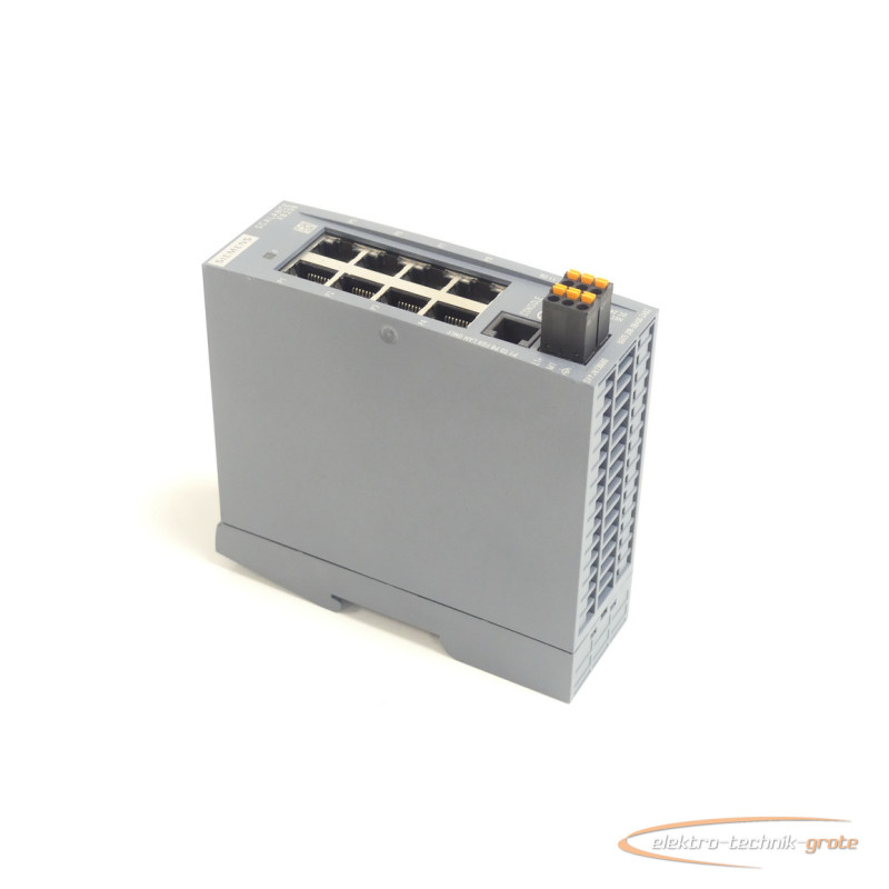  Siemens 6GK5208-0BA00-2AB2 managebarer Layer 2 IE Switch SN:JN138600 الصورة على Industry-Pilot