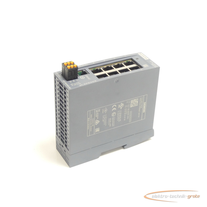  Siemens 6GK5208-0BA00-2AB2 managebarer Layer 2 IE Switch SN:SVPJ1137533 Images sur Industry-Pilot