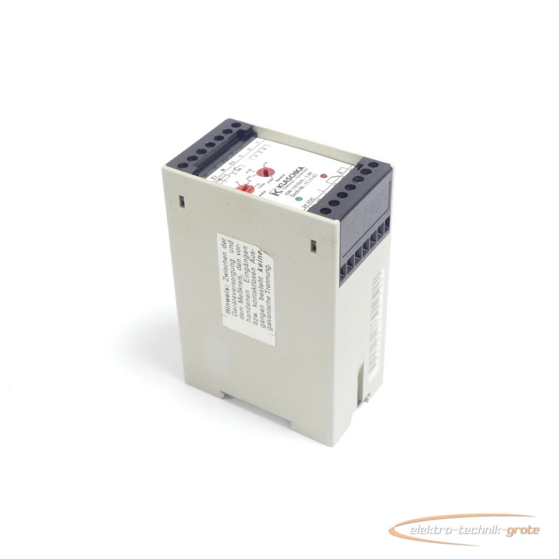 Klaschka ISN 1/410ch-1.60 Impulszahlmessrelais 24 VDC