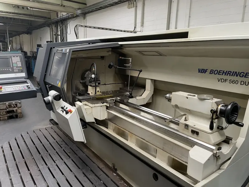 Turning machine - cycle control VDF-BOEHRINGER DUS 560 ti / 1500