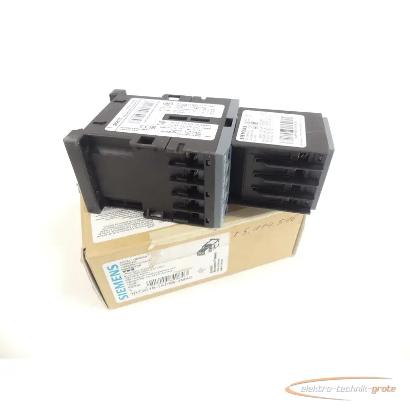 Contactor Siemens 3RT2016-1AP04-3MA0 Schütz E-Stand 06