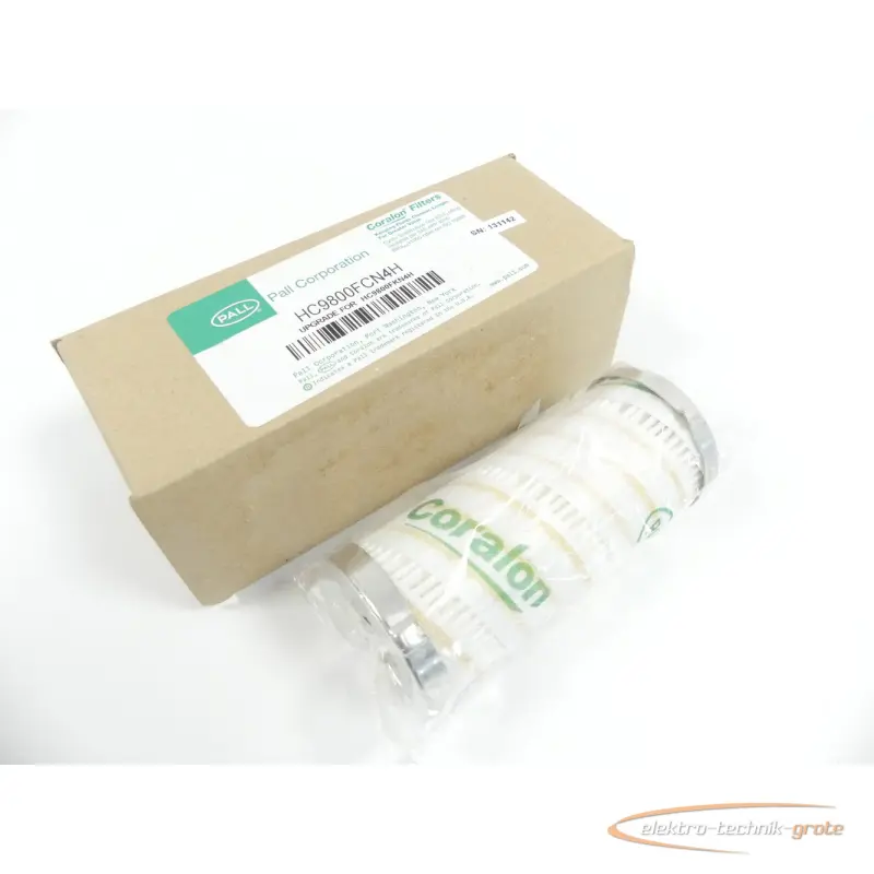 Фильтрующий элемент Pall Corporation HC9800FCN4H Filterelement фото на Industry-Pilot