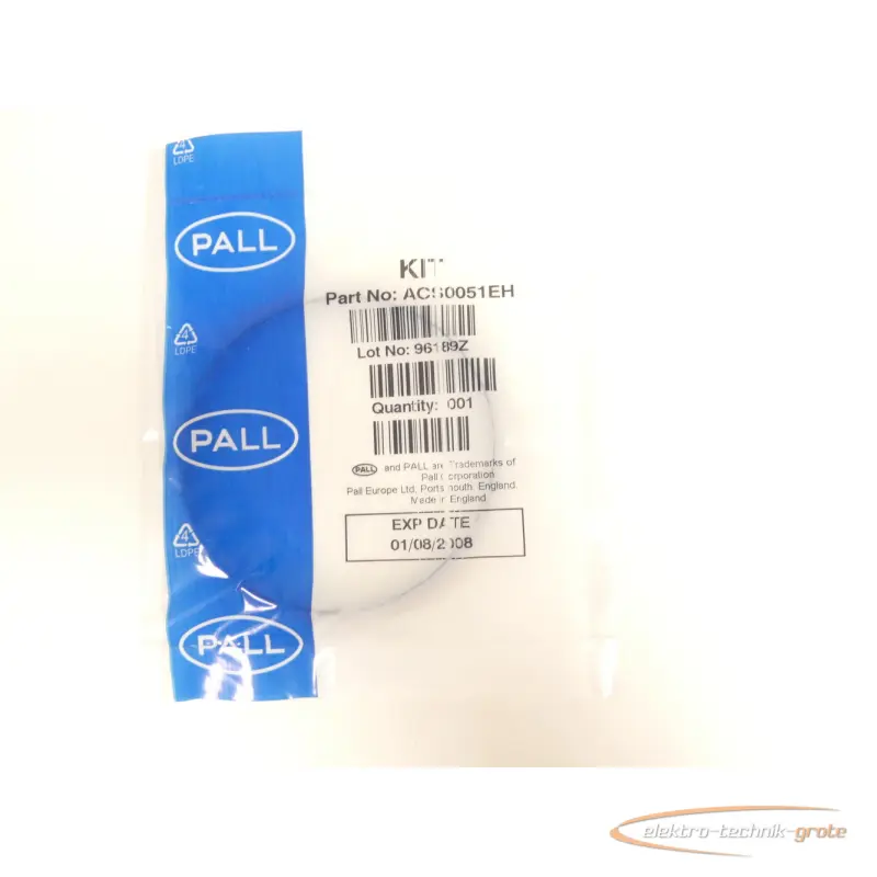  PALL KIT ACS0051EH Dichtsatz / Dichtring 96189Z