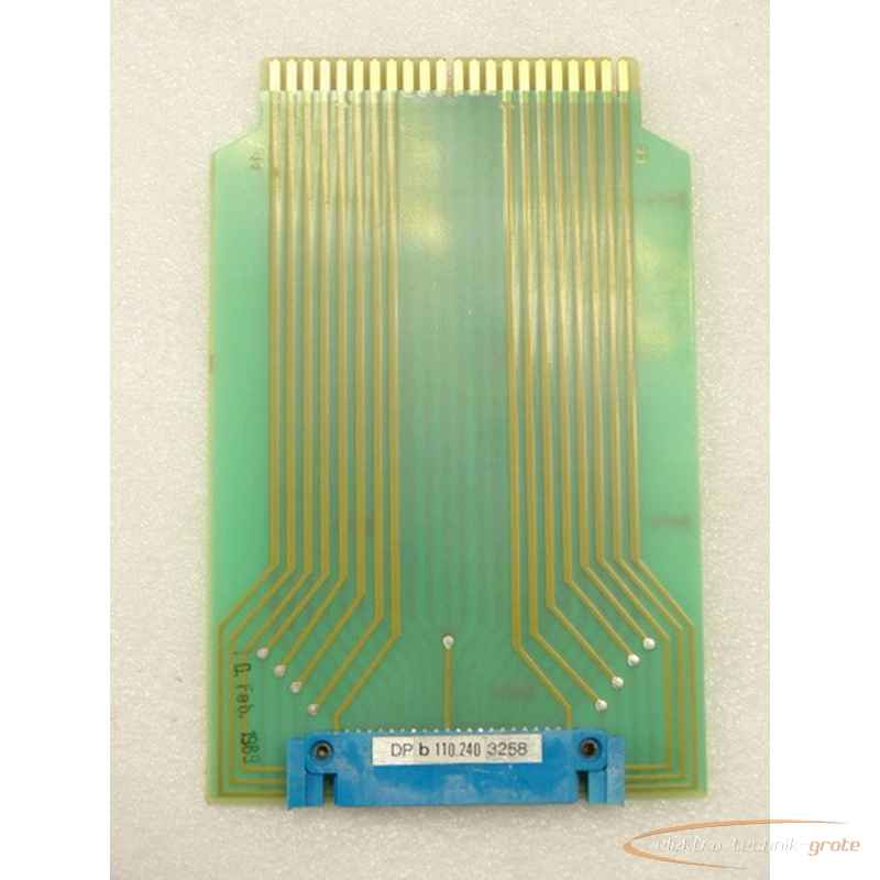 Card Netstal DP-b 110.240.3258 - DP-b 1102403258 10351-B69 photo on Industry-Pilot