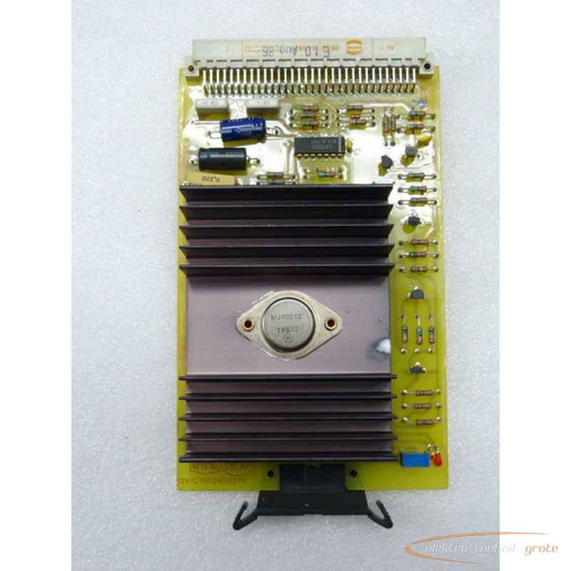 Card Netstal 12V-C 110.240.5276 - 12V-C 1102405276 10356-B69 photo on Industry-Pilot