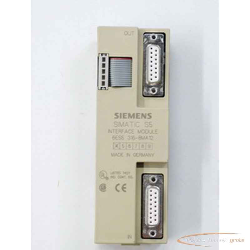 Module Siemens 6ES5316-8MA12 Interface e - ungebraucht! -22433-L 17 photo on Industry-Pilot