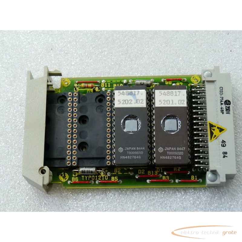 Модуль Siemens 6FX1123-6AA00 Sinumerik Eprom 27421-B204 фото на Industry-Pilot