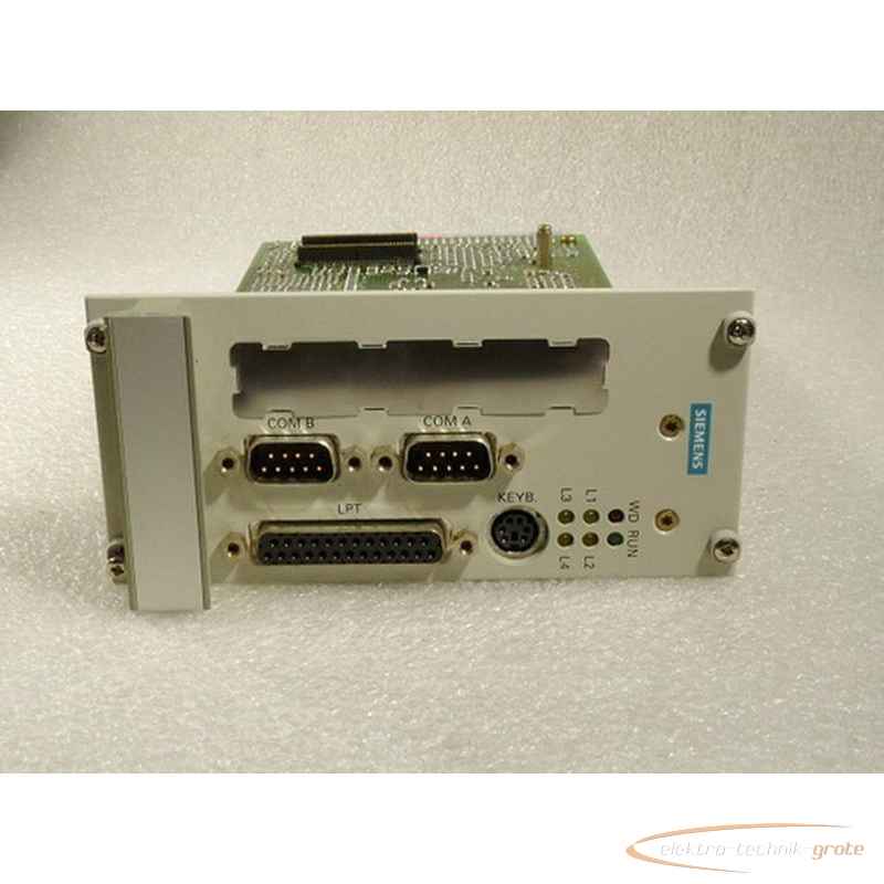 Module Siemens Sicomp SMP16-CPU 050 CPU -6AR1001-1BA10-0AA030314-B85 photo on Industry-Pilot