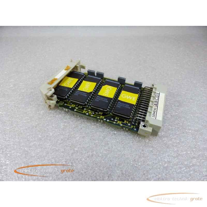 Module Siemens 6FX1126-0BD12 HW EpromE Stand A32538-B99 photo on Industry-Pilot