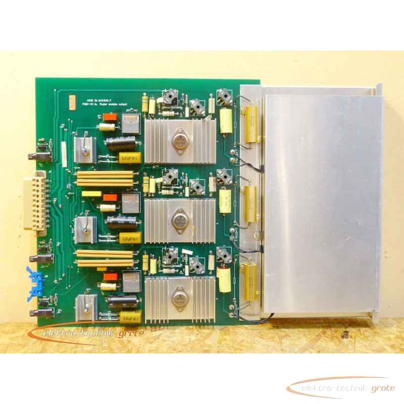 Модуль AGIE PMO-01 A2 Power e Output 613 930.739245-I 35 фото на Industry-Pilot