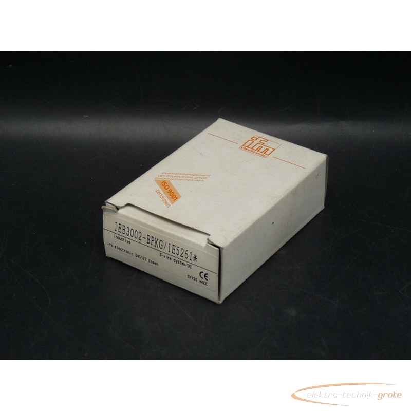 مستشعر ifm electronic ifm IE5261 IEB3002-BPKG efector induktiver ungebraucht 52572-B228 الصورة على Industry-Pilot