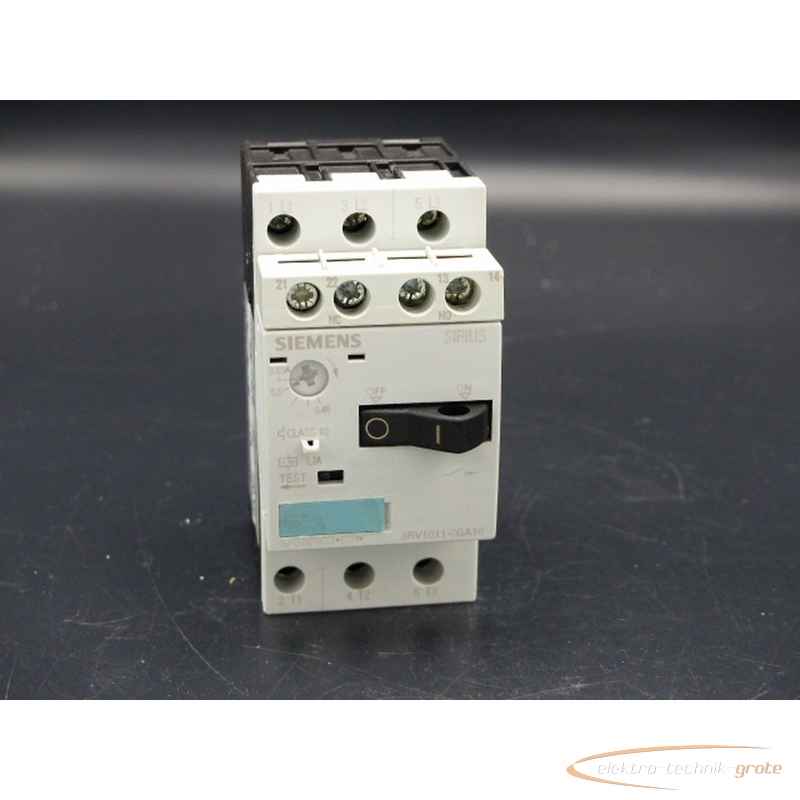 power switch Siemens 3RV1011-0GA108,2A mit 3RV1901-1E Hilfsschalter47017-B114 photo on Industry-Pilot