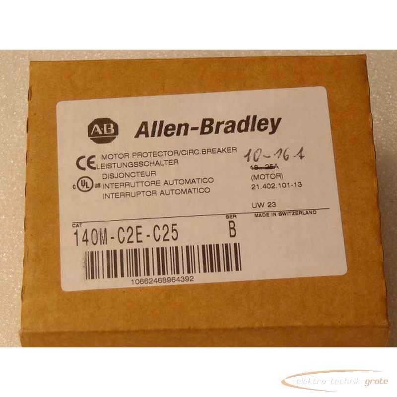 Брекер Allen Bradley CAT 140M-C2E-C25 Motor Protector-Circuit10-16A - без эксплуатации! -1610-164 фото на Industry-Pilot