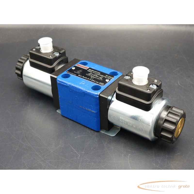 Coil voltage Rexroth 4SEC6 E11-CG24N9K73L-P012 - 4SEC6 E11 - CG24N9K73L - P012 Hydraulikventil MNR: R901257168 ,24VDC ungebraucht! 56469-BIL 88C photo on Industry-Pilot