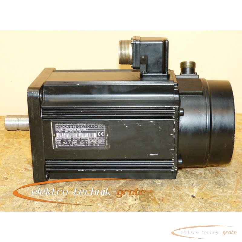 Servo motor Indramat MAC093A-0-PS-2-C-110-A-1-S005 Permanent Magnet 36370-IA 17 photo on Industry-Pilot