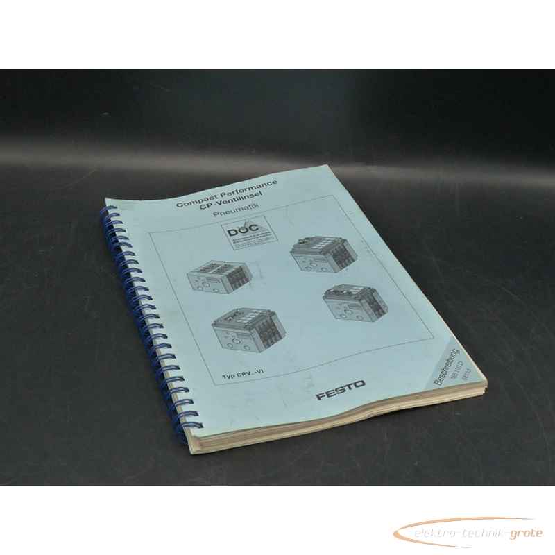 Valve Festo Handbuch für CP-insel (Ausgabe: 9811d)52700-L 12D photo on Industry-Pilot