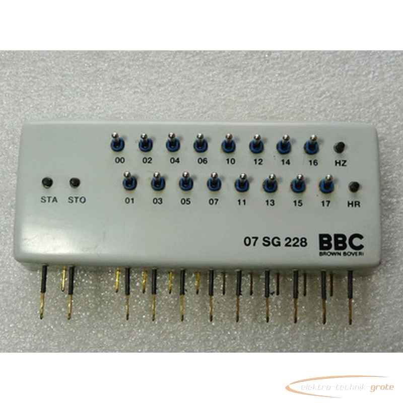  BBC Brown Boveri 07 SG 2288680-B31 фото на Industry-Pilot