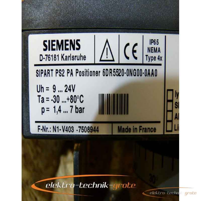 Servomotor Siemens 6DR5510-0NG00-0AA0 PS2 PA Positioner36230-I 69 photo on Industry-Pilot