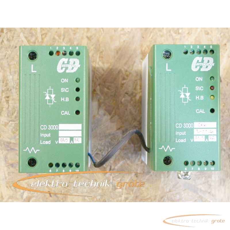  CD Automation CD 3000 2PH 4-20 MA Thyristor Unit (Satz gem. Foto) 440V 35A36264-P 10D фото на Industry-Pilot