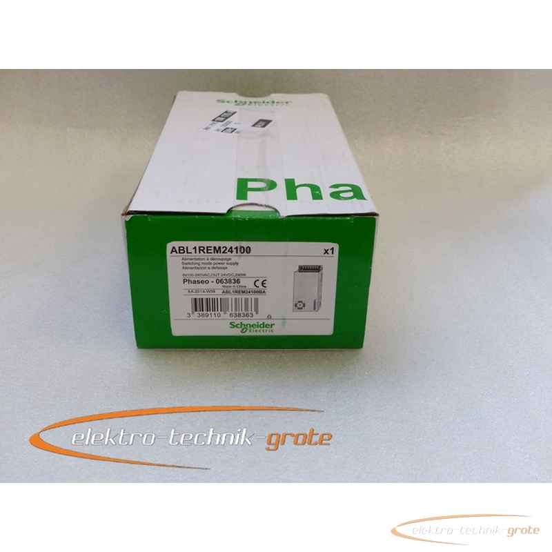  Schneider Electric ABL1REM24100 Phaseo - 063836 Schaltnetzteil ungebraucht in Orginalverpackung versiegelt45196-B187 Images sur Industry-Pilot