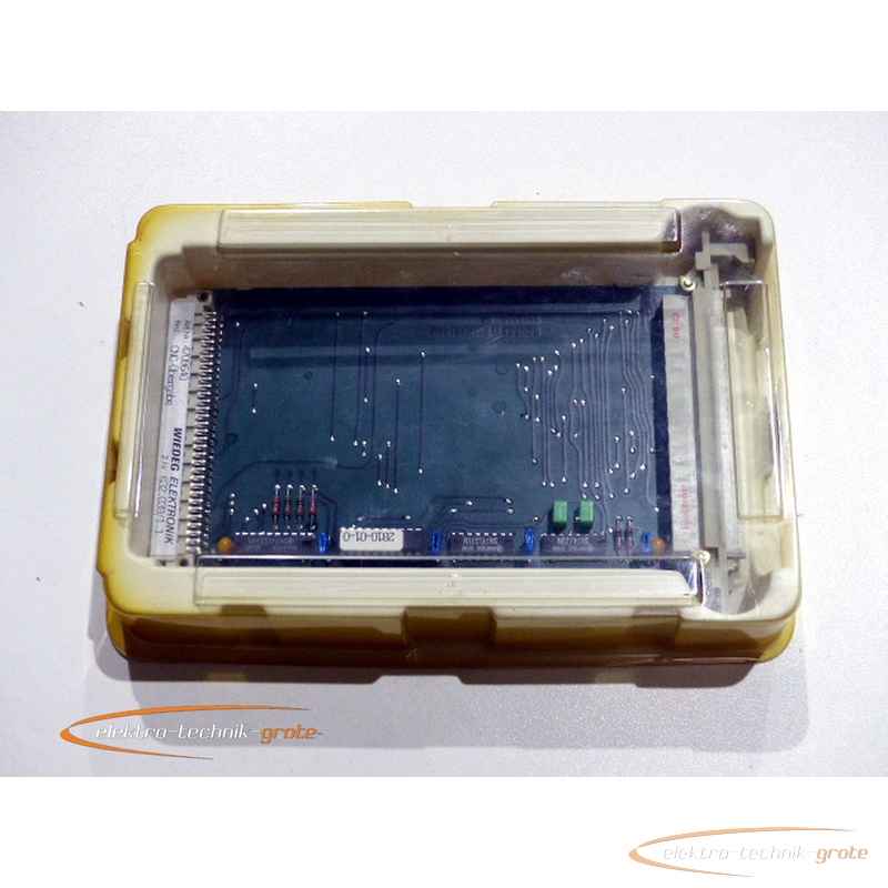  Wiedeg Elektronik 4709640 CNC-Übergabe 632.039-1.1 - без эксплуатации! -43139-L 12 фото на Industry-Pilot