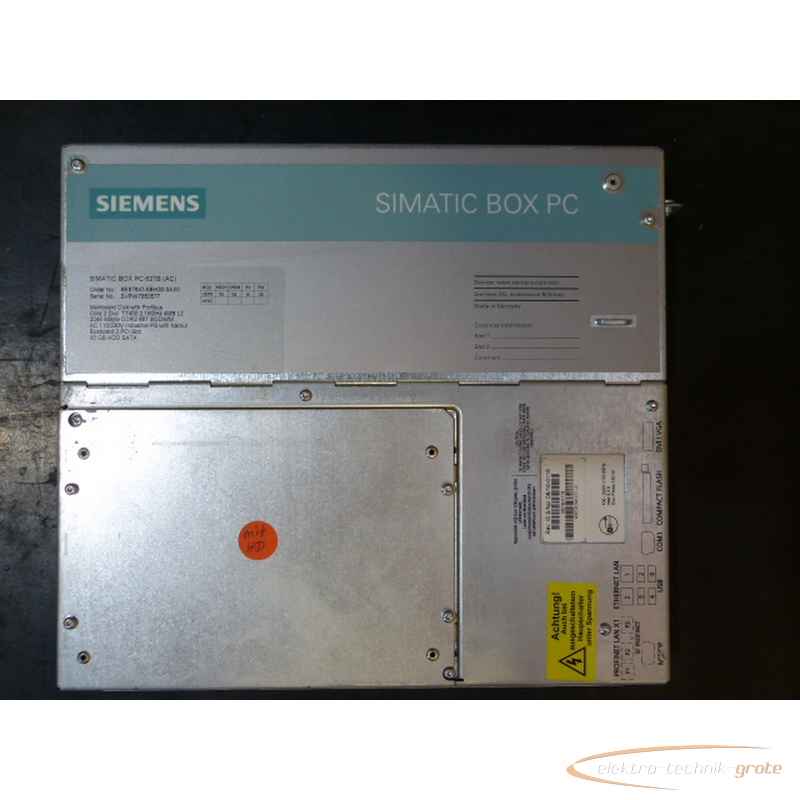 Servomotor Siemens 6ES7647-6BH30-0AX0 Box PC 627B mit HDD50333-IA 37 photo on Industry-Pilot