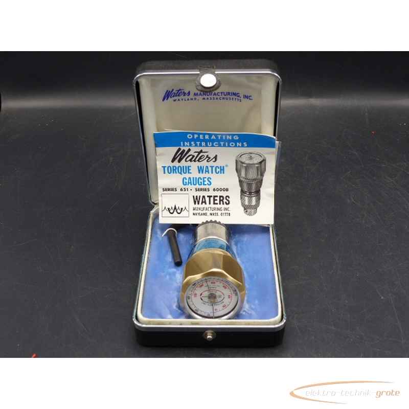  Waters 651C-2 M Torque Watch Gauge58212-B93 фото на Industry-Pilot