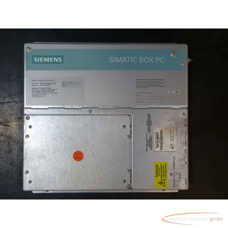 Servomotor Siemens 6ES7647-6BH30-0AX0 627B mit HDD photo on Industry-Pilot