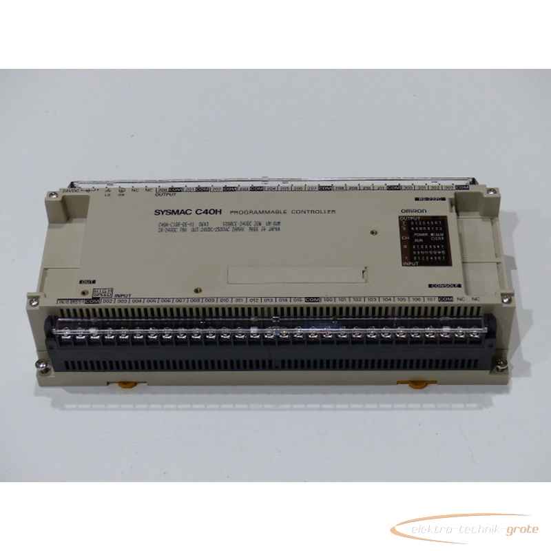 Controller Omron C40H-C10R-DE-V1 0643 Sysmac C40H Programmable  photo on Industry-Pilot