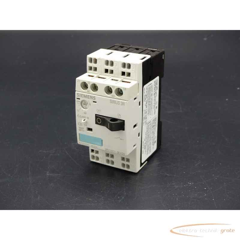 Servomotor Siemens 3RV1011-0KA20 Leistungsschalter 15A 3RV1901-1E Hilfsschalter photo on Industry-Pilot