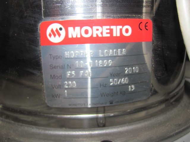  Moretto F5 F40 Materialsauger 220 Volt Bj. 2010  photo on Industry-Pilot