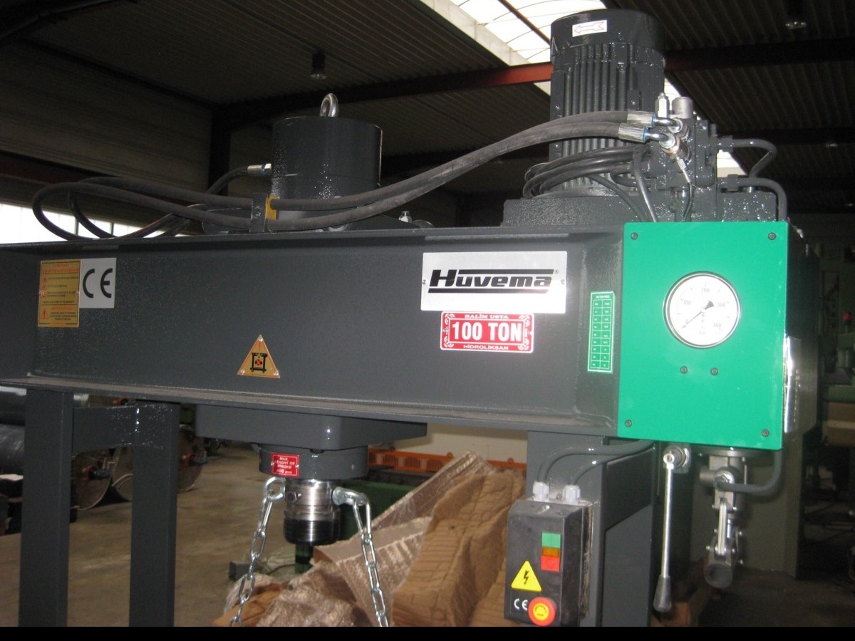 Tryout Press - hydraulic HUVEMA HU 100 MMH фото на Industry-Pilot