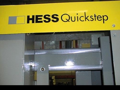 Frame presses HESS Quickstep - Video - photo on Industry-Pilot